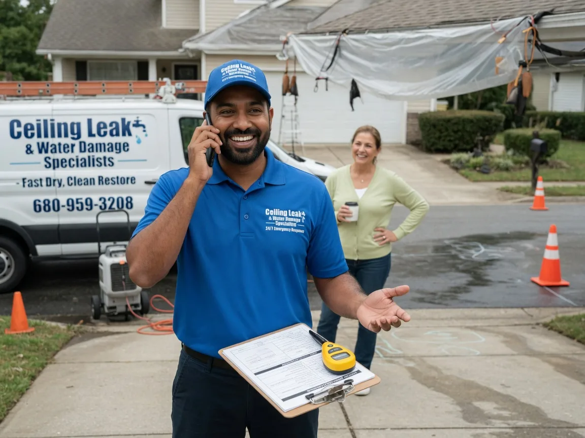 Ceiling Leak Cleanup Sugar Grove, WV FAQs